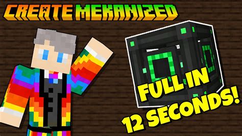 I Broke Mekanism Using Create Steam Engines! .